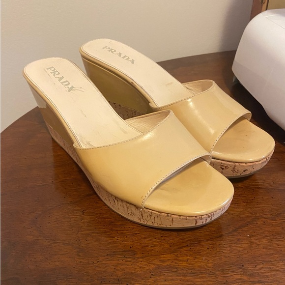 Prada Wedge Heels - Picture 2 of 7